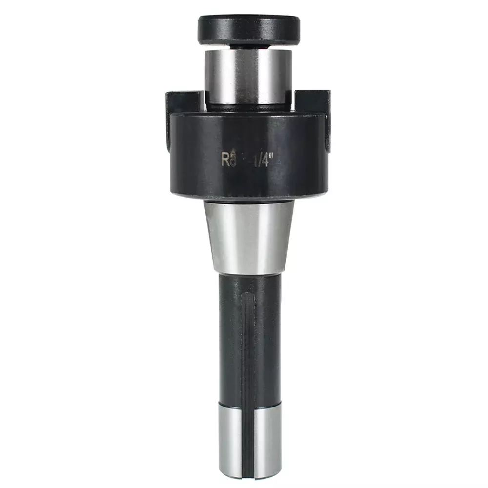 1-1/4" R8 Shank Shell Milling Arbor Adapter Holder Hardened and Ground