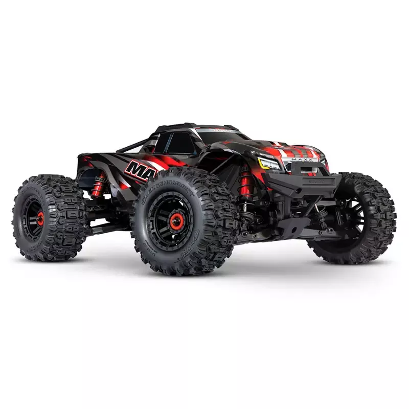 1/10 Maxx w/WideMaxx™, 4WD, RTR (Requires battery & charger): Red