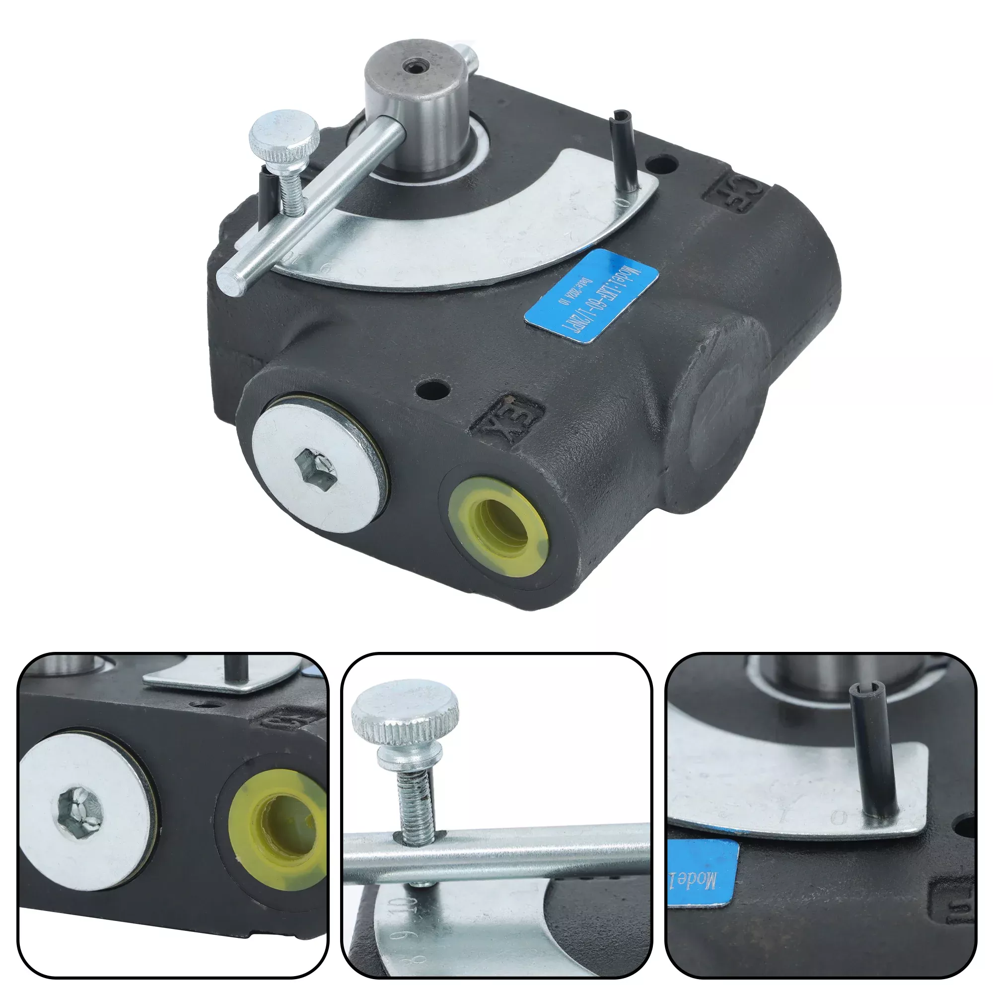 1/2”NPT Hydraulic Adjustable Variable Flow Control Valve 0-30GPM FC51 Side-Port