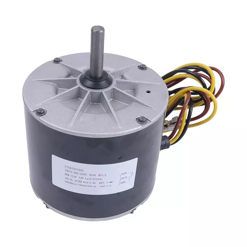 1/4 HP 208-230 Volt 1100 RPM Condenser Fan Motor Y7S623C835L HC39GE226 1185924 for Refrigeration Equipment