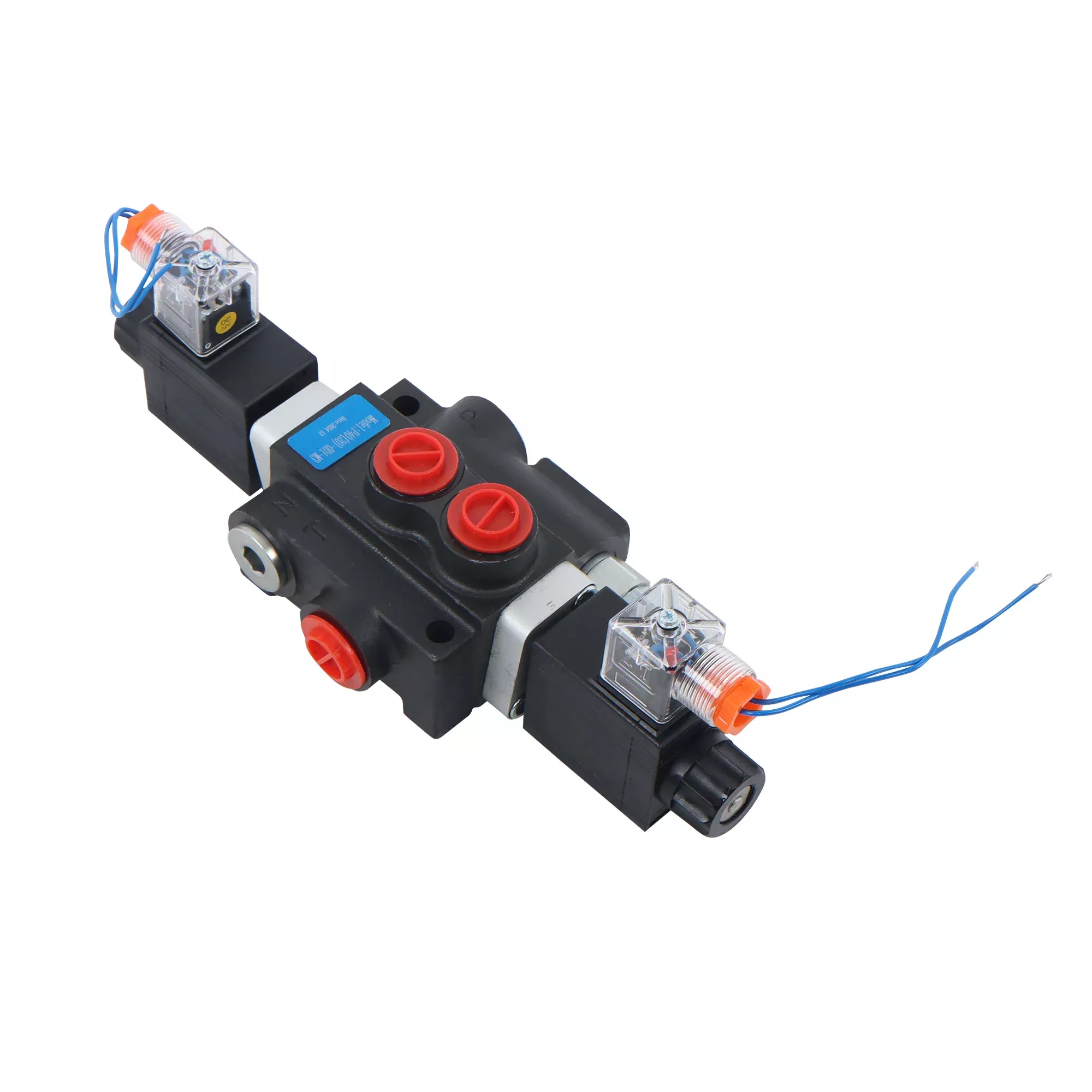 1 Spool 3600 PSI 13 GPM Solenoid Hydraulic Control Valve Double Acting 12V DC