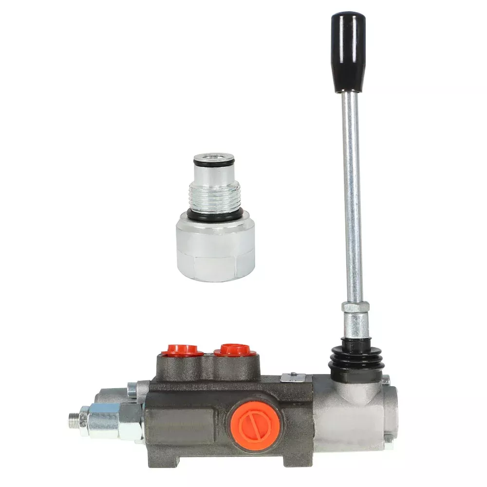 1 Spool Hydraulic Directional Control Valve 13 GPM 3600 PSI BSPP+Conversion Plug