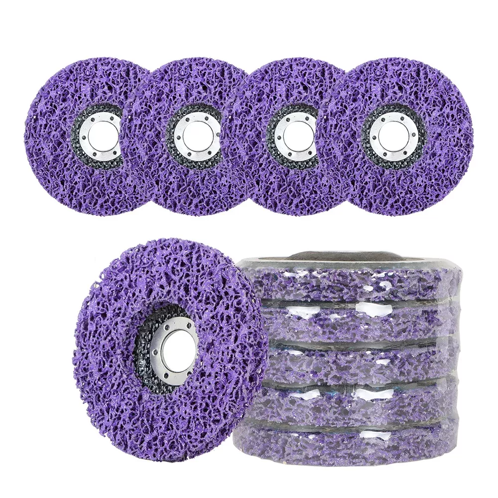 10Pcs 4-1/2"x7/8" Strip Remove Scaling Discs Stripping Wheel For Angle Grinders