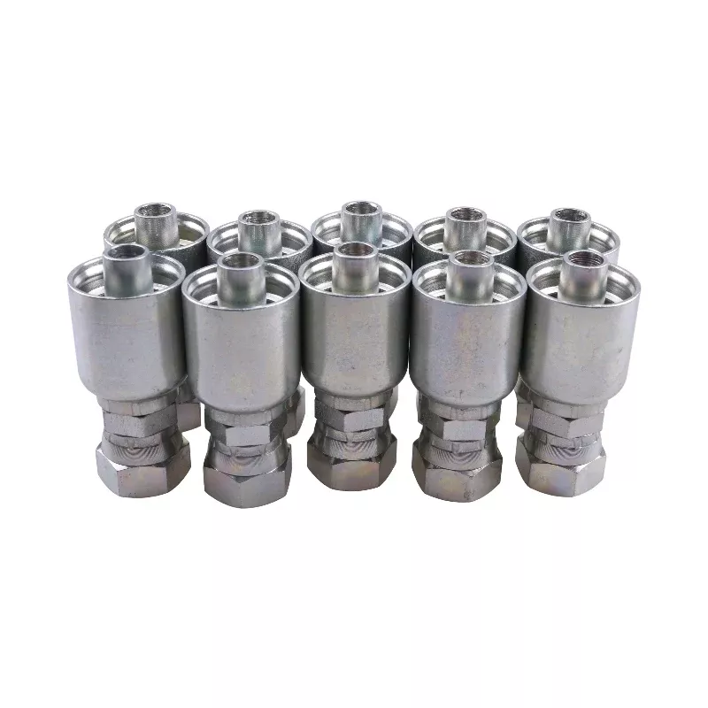 10PCS Hydraulic Hose Fitting With 1/2" Female JIC 10643-8-8 replace Parker