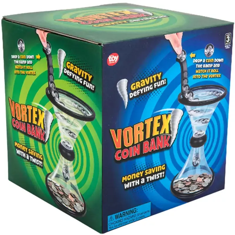 11.75″ Vortex Coin Bank
