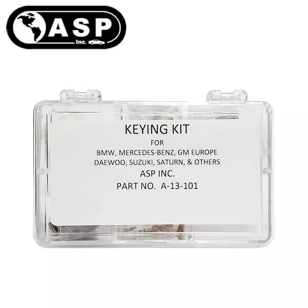 1977-2011 BMW Mercedes Suzuki Daewoo / X59 / BMW3 / X82 / X83 / Keying Tumbler Kit / A-13-101 (ASP)