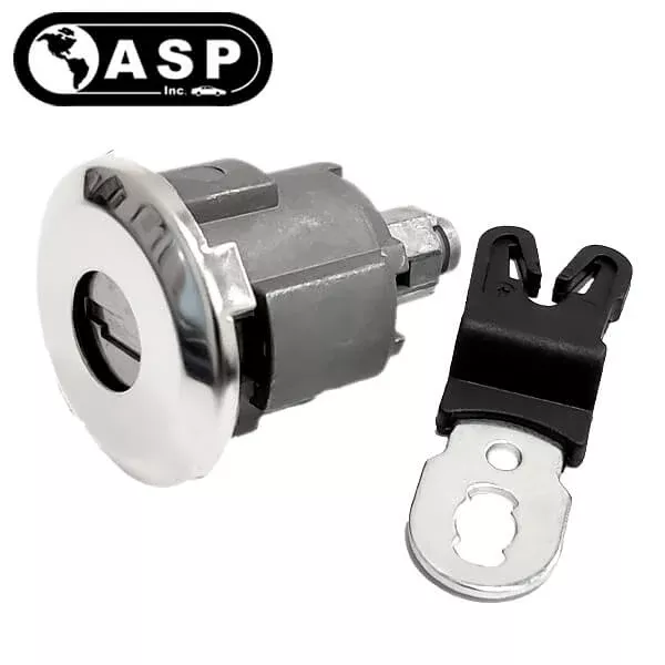 1995-2012 Ford / H75 / 8 Cut / Door Lock Service Pack / Un-Coded / Chrome Cap / D-42-261 (ASP)