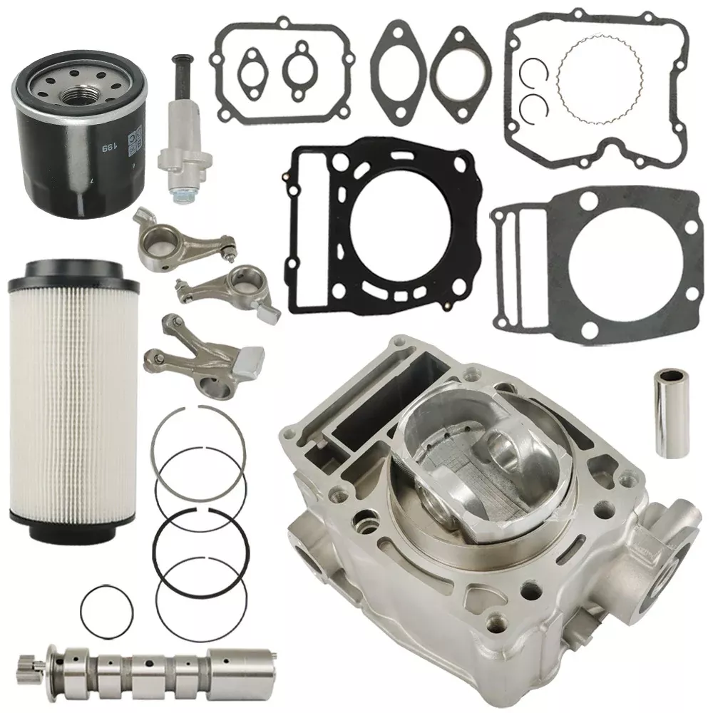 For 1996-2013 Polaris Sportsman 500 Cylinder Piston Camshaft Engine Rebuild Kit