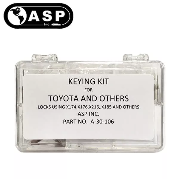 1998-2004 Toyota / X174 / TR40 / Keying Tumbler Kit / A-30-106 (ASP)