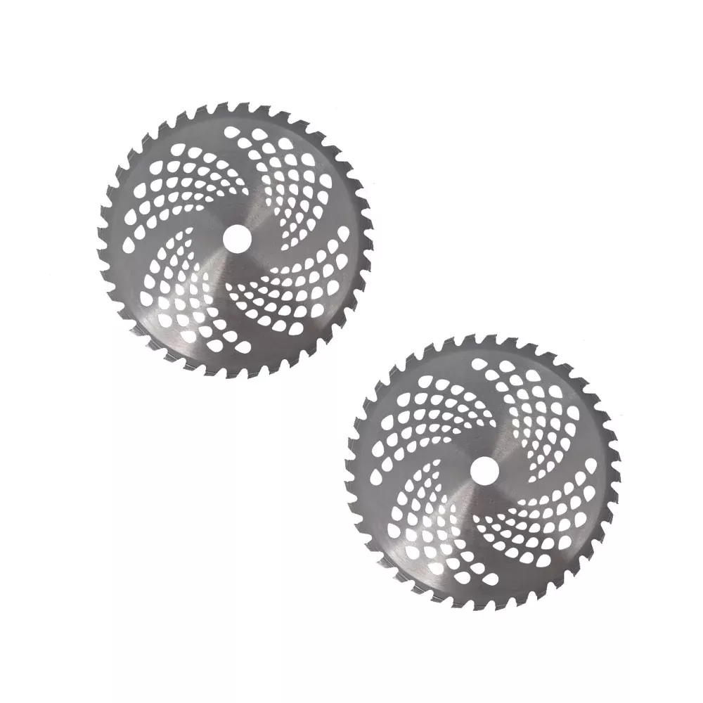 2 Pack 10 Inch Carbide Tip Brush Blades Suitable For Cutter Trimmer Weed Eater