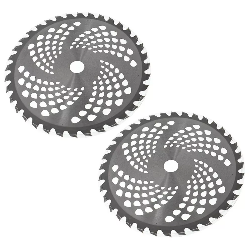 2 Pack 9" x 36T Carbide Tip Brush Blades Suitable For Cutter Trimmer Weed Eater