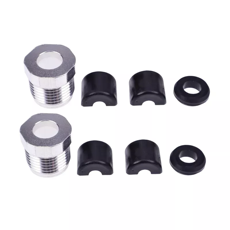 2 Pcs Steering Reverse Aluminum Cable Lock Nut Kit 277001729 277000055 for Sea-Doo Watercraft GS GSX GTI 130 150 155 GTX GTS RXP