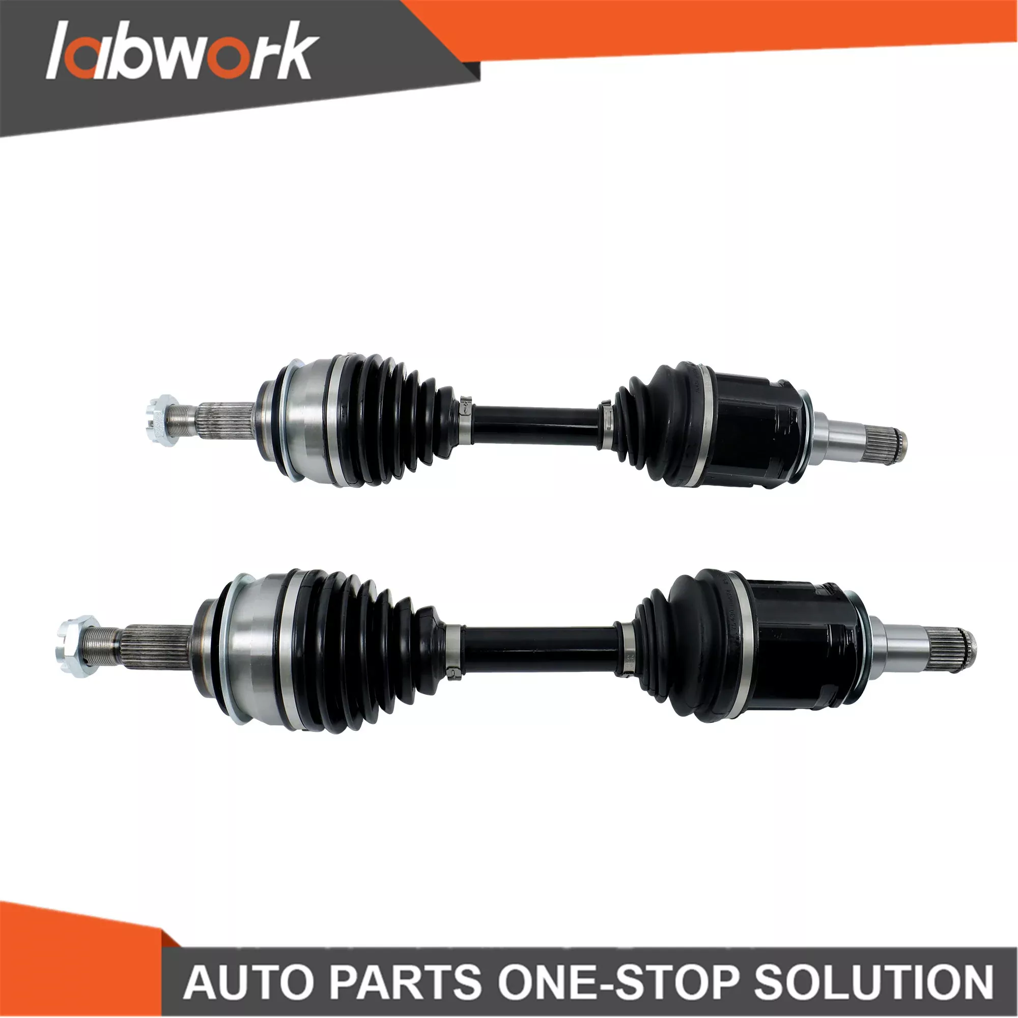 2 Set Front CV Axles Driver Shaft Assembly Replacement for GX460 4Runner Tacoma 2003-2022 4WD