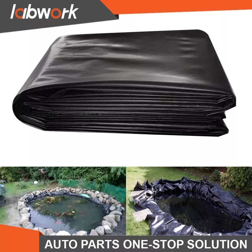 20 Mil Pond Liners For Water Garden Fountain Waterfall Koi Fish Aquaculture Pond