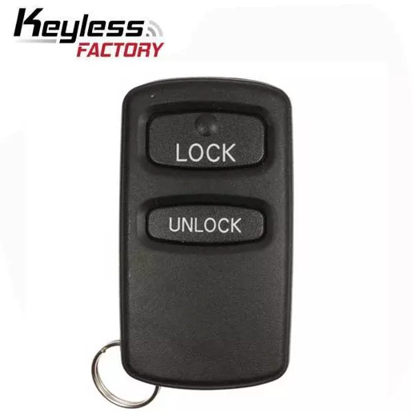 2000-2003 Mitsubishi Montero / 2-Button Keyless Entry Remote / PN: MR587978 / E4EG8D-522M-A (AFTERMARKET)