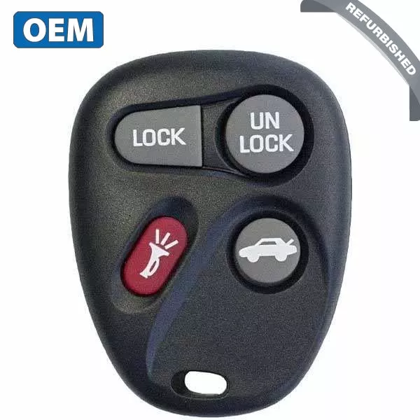 2001-2005 GM / 4-Button Keyless Entry Remote / PN: 10443537 / KOBLEAR1XT (OEM Refurb)
