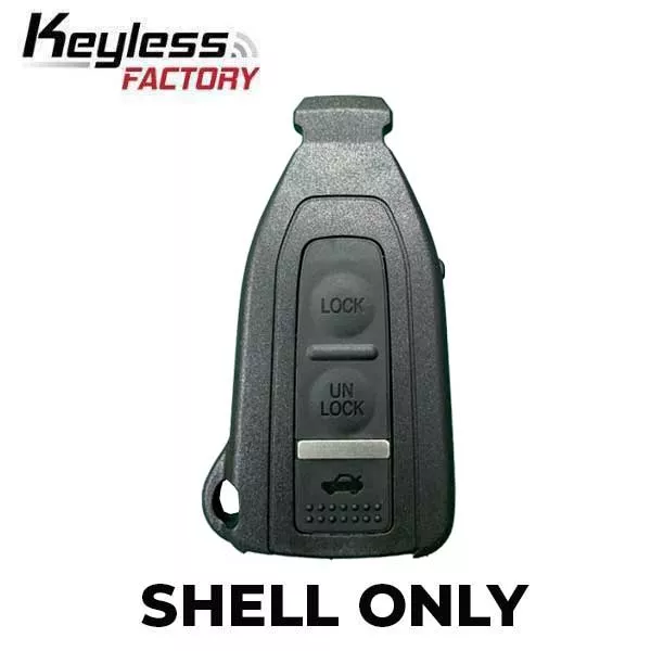 2003-2006 Lexus LS430 / 3-Button Smart Key SHELL / PN: 89994-50241 / HYQ12BZE (NEW - AFTERMARKET)