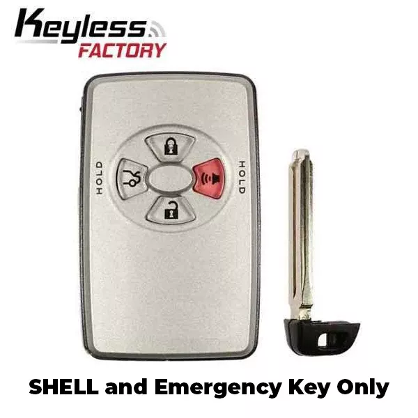 2005-2007 Toyota Avalon / 4-Button Smart Key SHELL / HYQ14AAF (AFTERMARKET)
