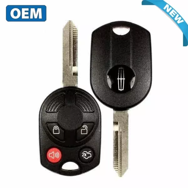 2007-2010 Lincoln / 4-Button Remote Head Key/ PN: M9L7T-15K601-AC / OUCD6000022 / H75 / Chip 40 Bit (OEM)