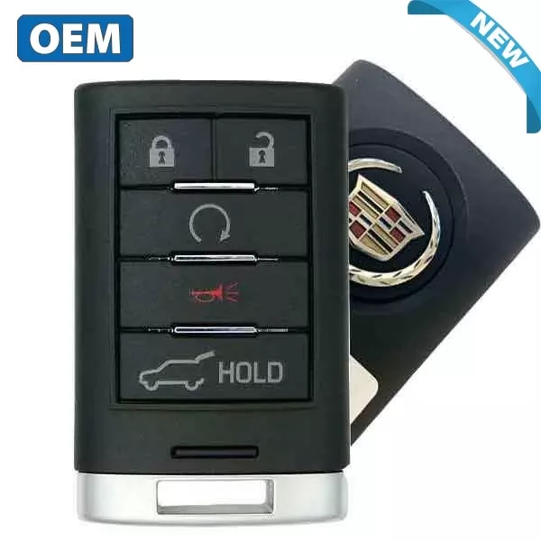 2010-2015 Cadillac SRX / 5-Button Smart Key w/ Hatch / PN: 22865375 / NBG009768T (OEM)
