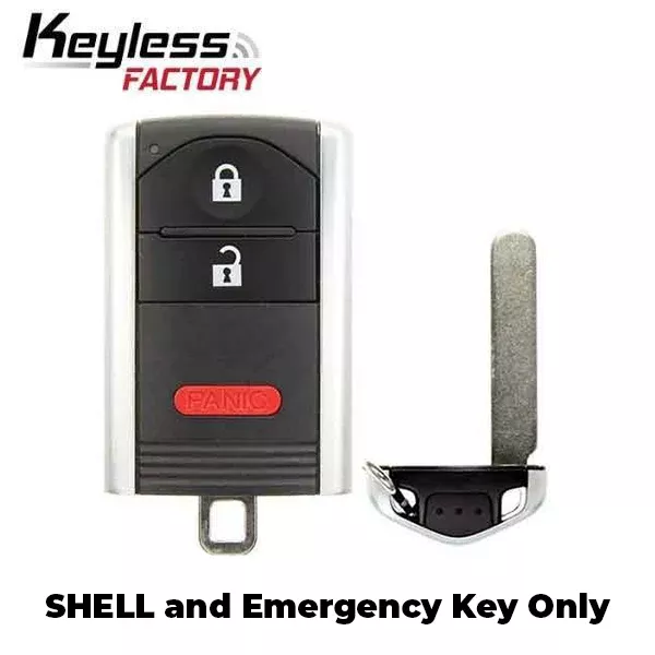 2013-2015 Acura RDX / 3-Button Smart Key SHELL / for KR5434760 (AFTERMARKET)