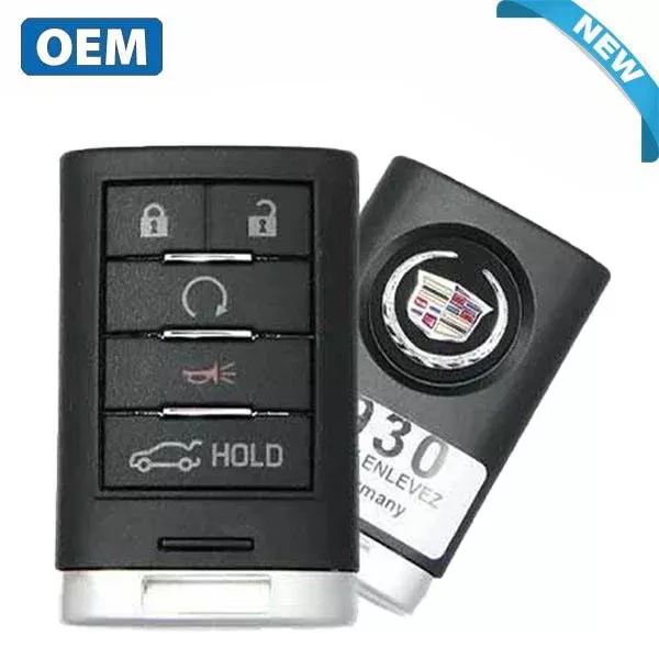 2013-2015 Cadillac ATS XTS / 5-Button Smart Key / PN: 22856930 / NBG009768T (OEM)