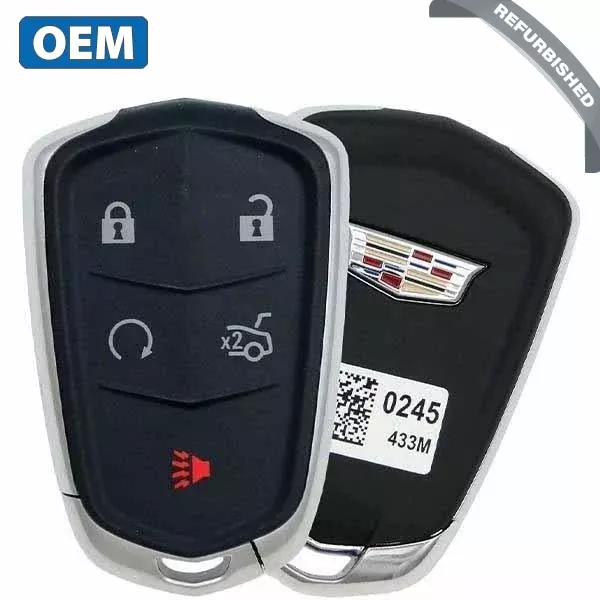 2015-2020 Cadillac / 5-Button Smart Key / PN: 13598538 / HYQ2EB (OEM Refurb)