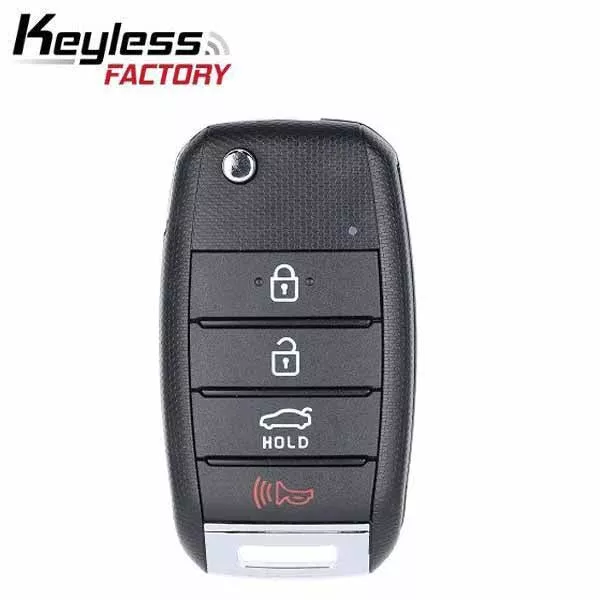 2016-2020 Kia Optima / 4-Button Flip Key / PN: 95430-D4010 / SY5JFRGE04 (JF 4BT) (AFTERMARKET)