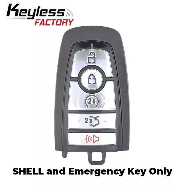 2017-2022 Ford / 5-Button Smart Key SHELL / PN: 164-R8149 / M3N-A2C93142600 (AFTERMARKET)