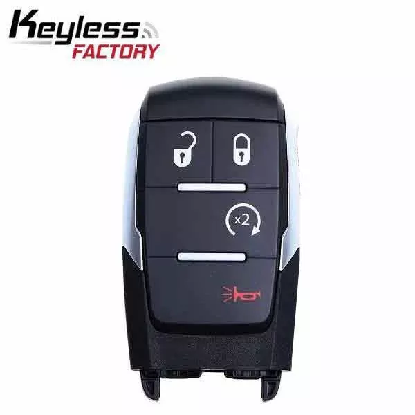 2019-2022 Dodge Ram Pickup HD 2500-5500 / 4-Button Smart Key / PN: 68365327AB / GQ4-76T (OEM Refurb)