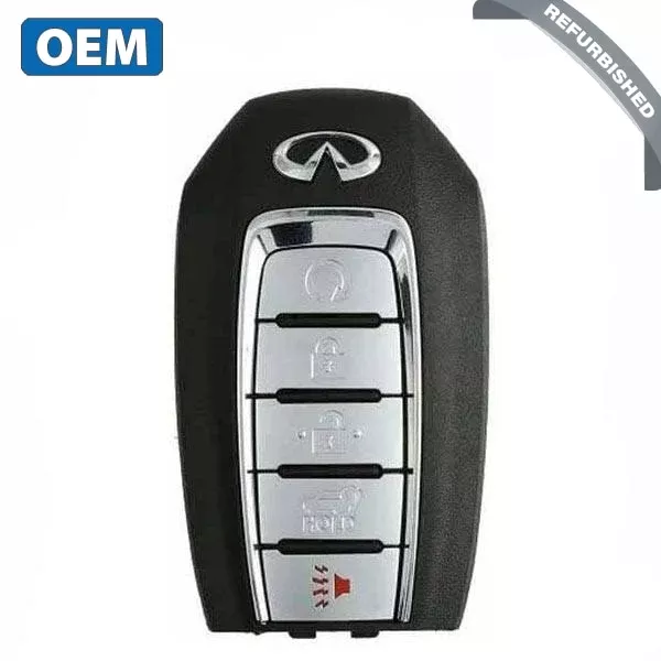 2019 Infiniti QX60 / 5-Button Smart Key / PN: 285E3-9NR5B / KR5TXN7 (OEM Refurb)