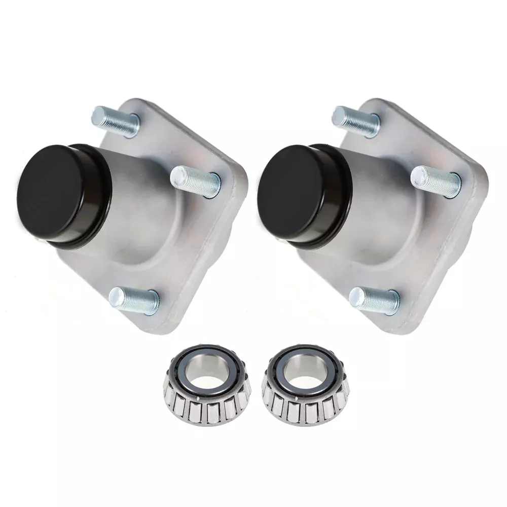 2x Front Wheel Hub Kit Bearings Seals For Club Car DS Golf Cart 1982-2002 Models
