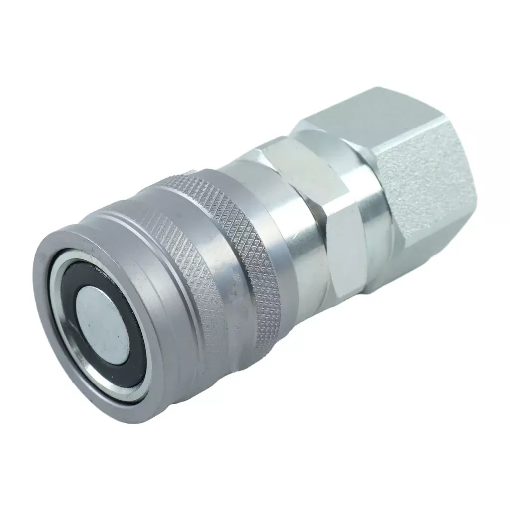 3/4In Body 3/4 SAE Female Flat Faced Coupler 7246790 for Bobcat Loader 542 553 653 751 753 763 773 853 863 864 873 963 7753