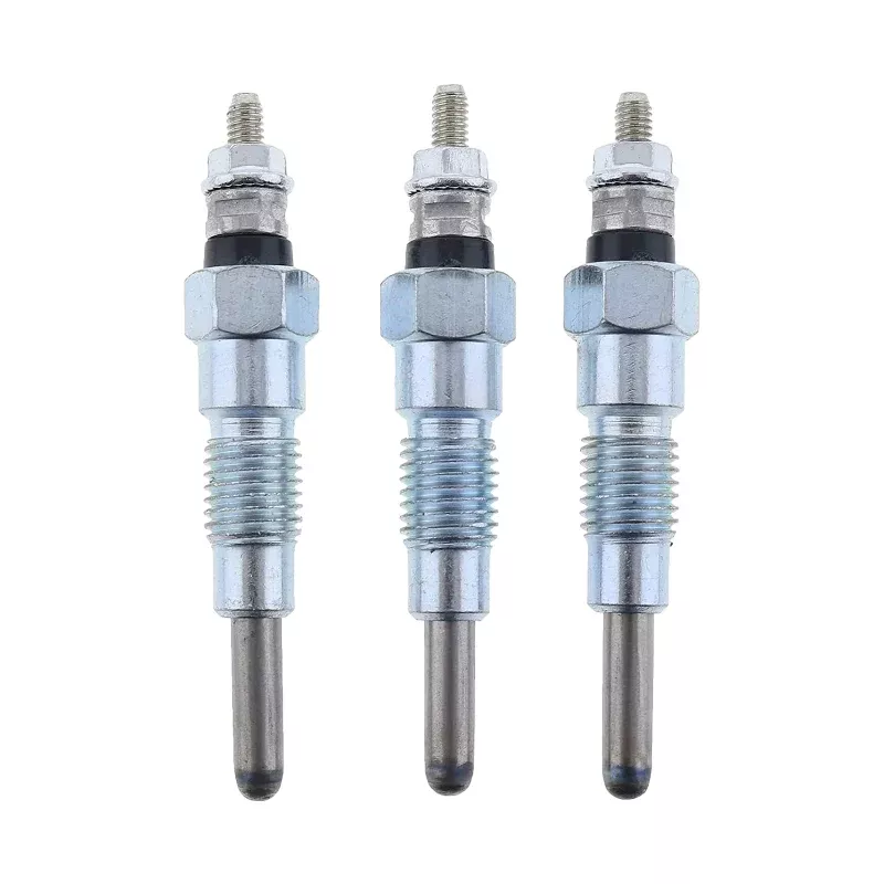 3 Pcs Glow Plug 119718-77801 for Yanmar Engine 2TNV70F-NTKA 3TNV70-XHT 3TNV70-XPLW 3TNV76-XHT 3TNV76-KAZ
