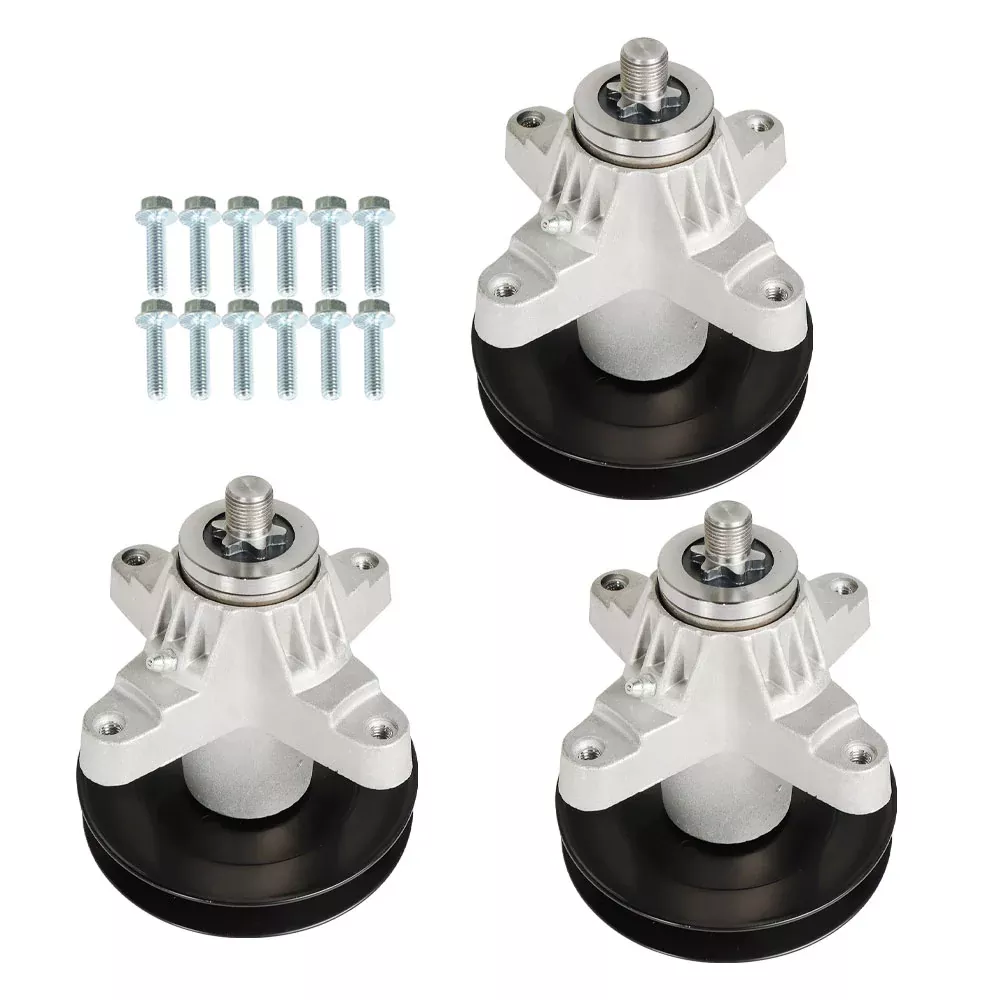 3PK Spindle Assembly For Cub Cadet MTD Troy Bilt 50” 54” 918-04126 618-04125A