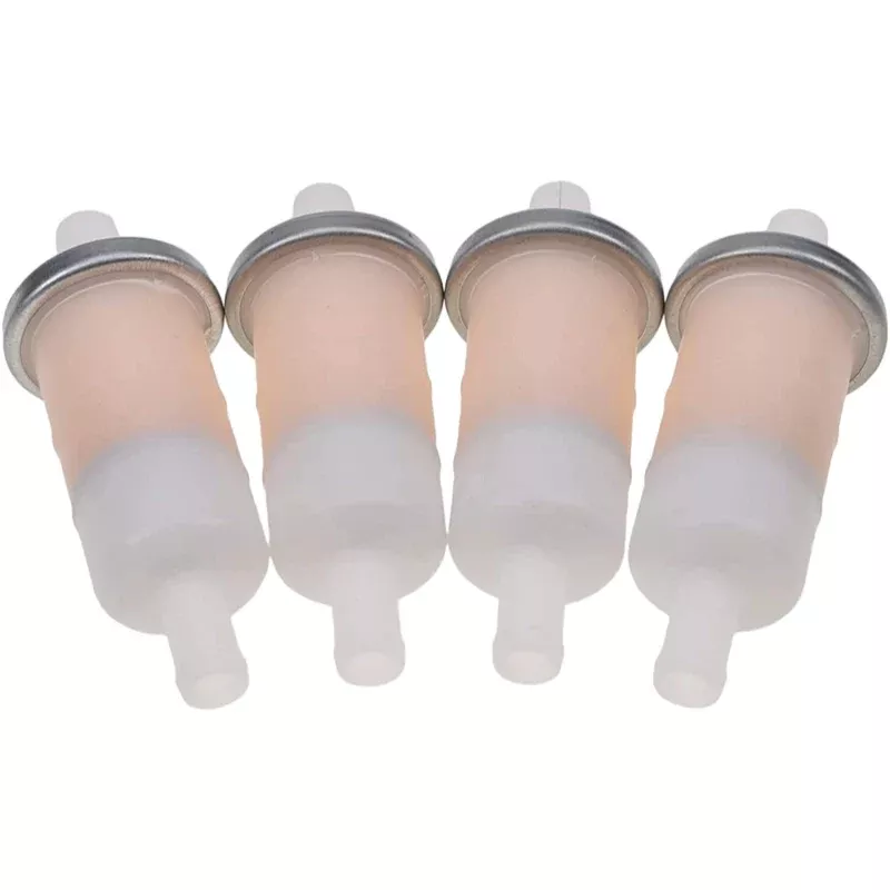 4 Pcs Fuel Filter 4TV-24560-00 1FK-24560-00 1FK-24450-00 for Yamaha Motorcycle YZF600R YZF-R6