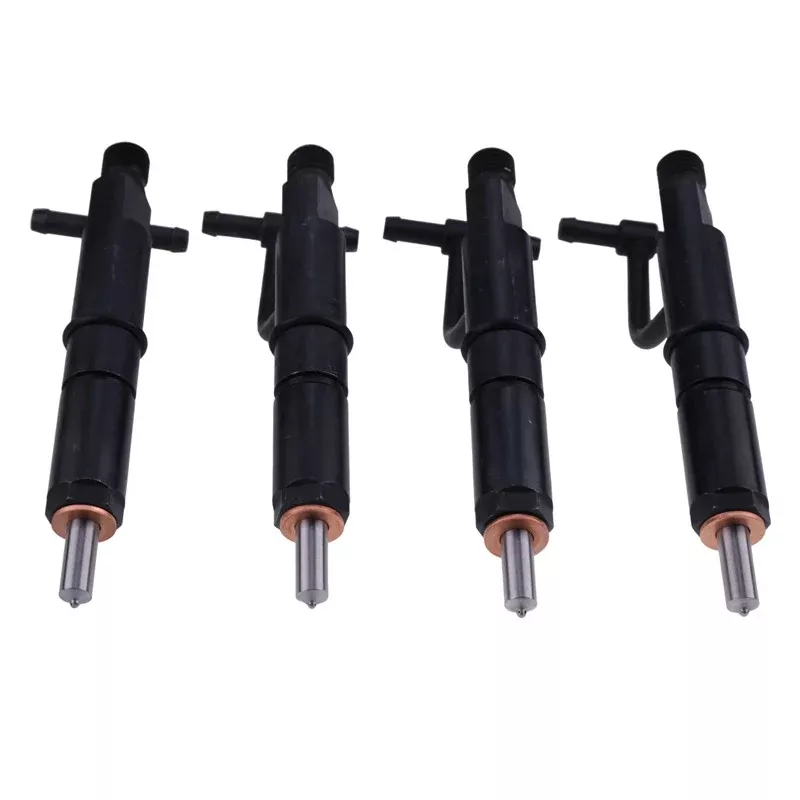 4 Pcs Fuel Injector 6646906 for Isuzu Engine 4JB1 Bobcat Loader 843 853 1213