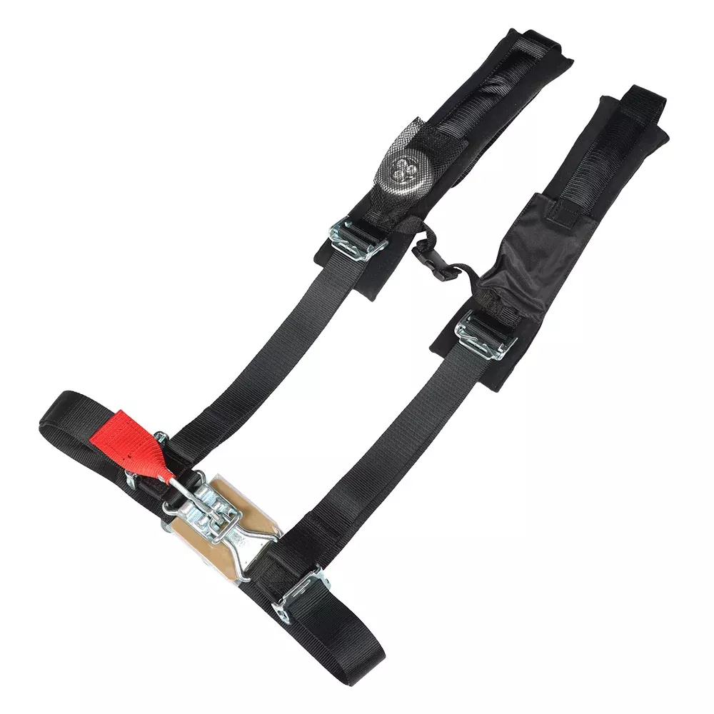 4 Point 2" Harness w/ Sewn in Pads - Black - A114220