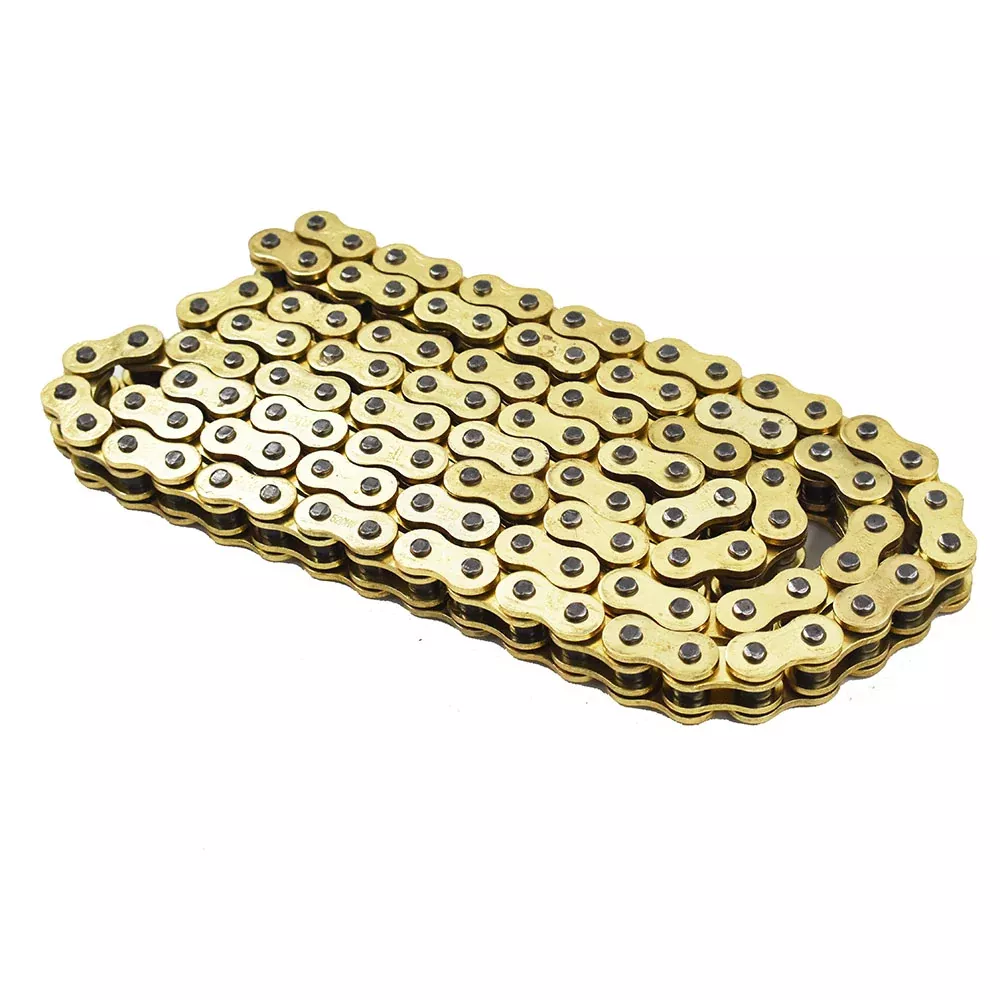520 Pitch 114 Links With O-Ring Drive Chain Gold Color 520 x114 ATV Motorcycle