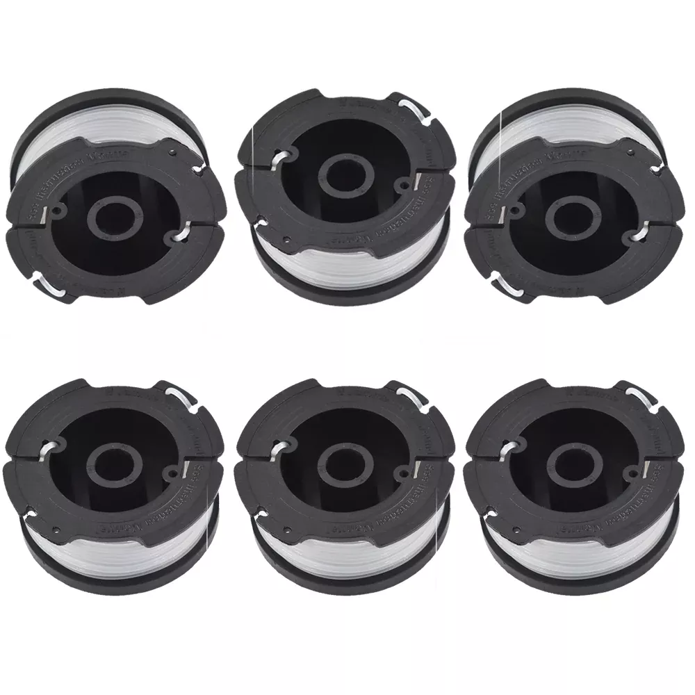 6-Pack For BLACK+DECKER AF-100-3ZP 30ft .065" Trimmer Replacement Spool