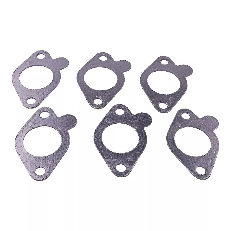 6 Pcs Exhaust Manifold Gasket 272-1956 for Caterpillar CAT Engine 3126 C7 Excavator 322C 324D 325D 329D