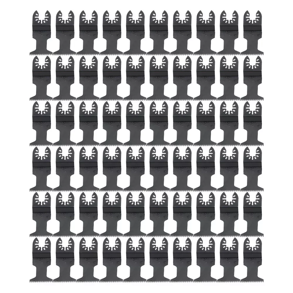 60 Pack 1.75 Inch - 3.5 Inch Oscillating Multitool Quick Release Saw Blades Kit