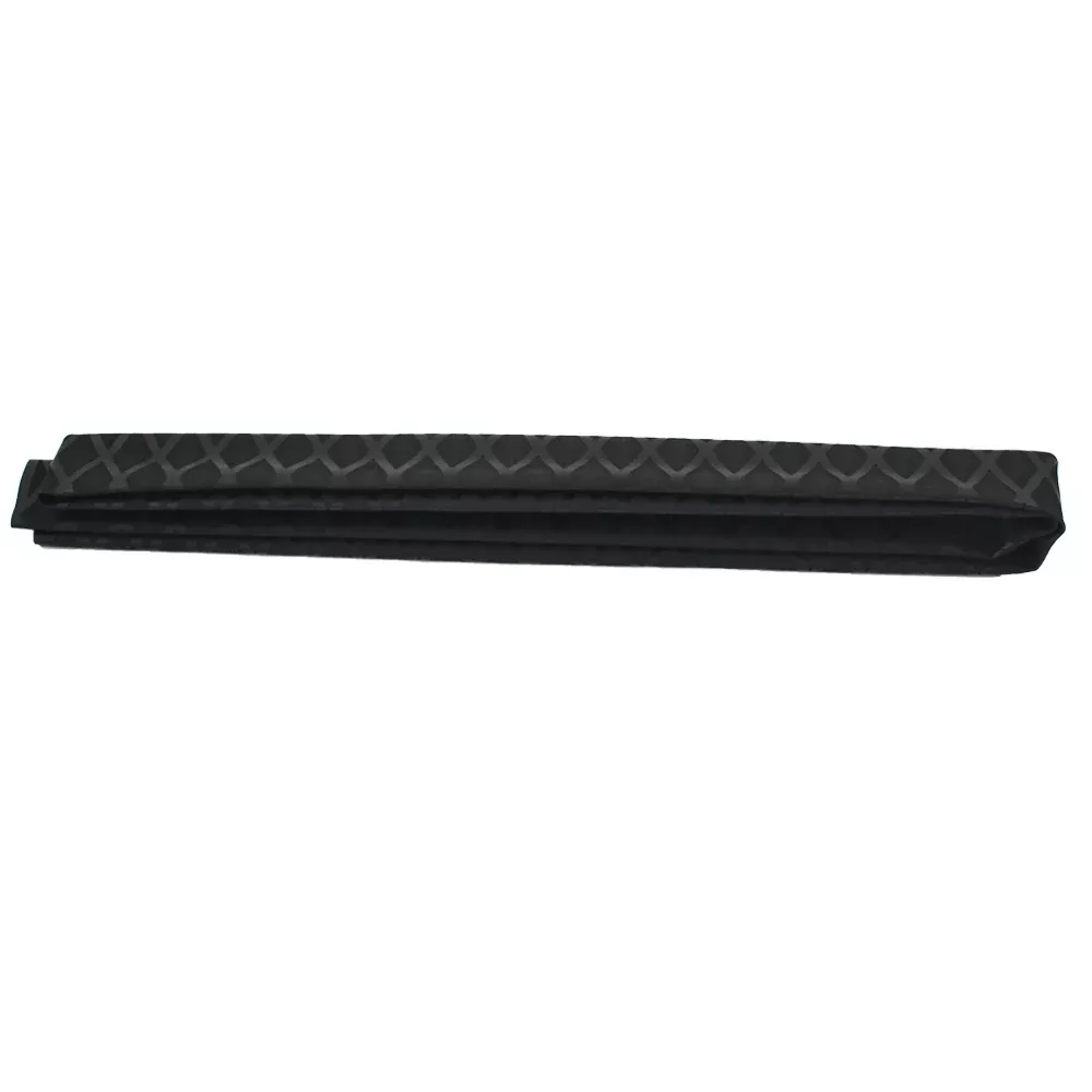 64'' Durable Heat Shrinkable Wrap Tube Flat Width 71mm Black For Rod Grips