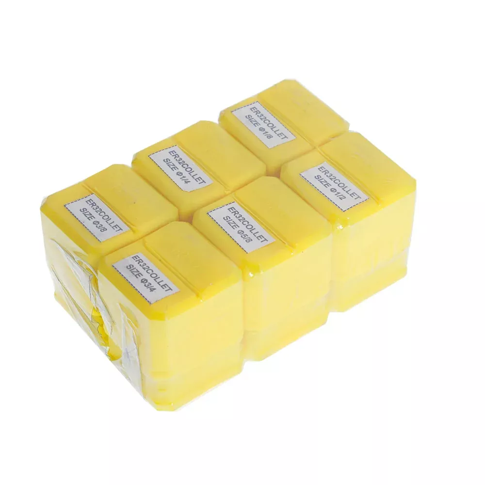 6Pcs ER32 Spring Collet 1 / 2 "1 / 4" 3 / 4 "1 / 8" 3 / 8 "5 / 8" For Milling