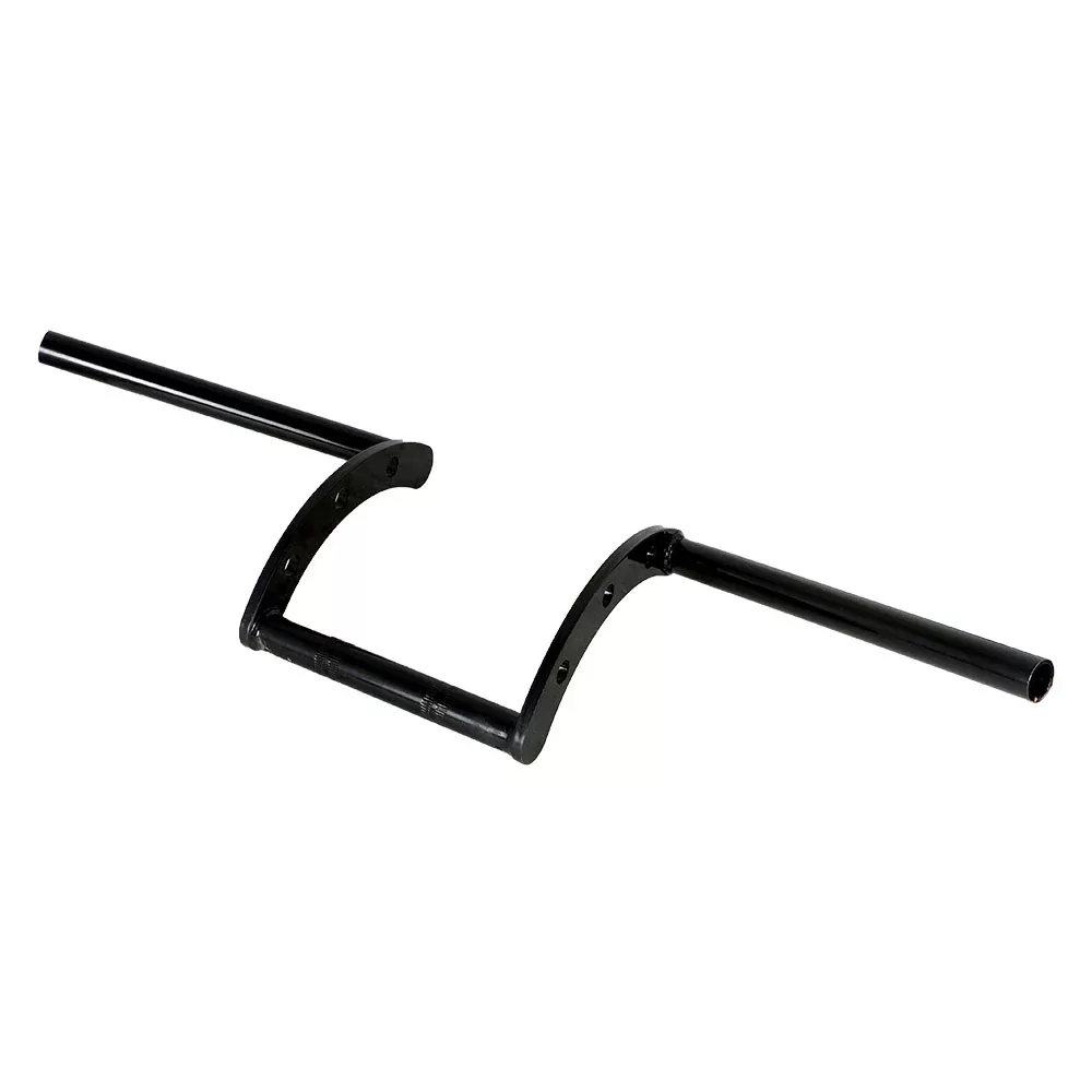 7/8" 22mm Motorcycle Handlebar Z Bars Drag Bar Black For Honda Yamaha