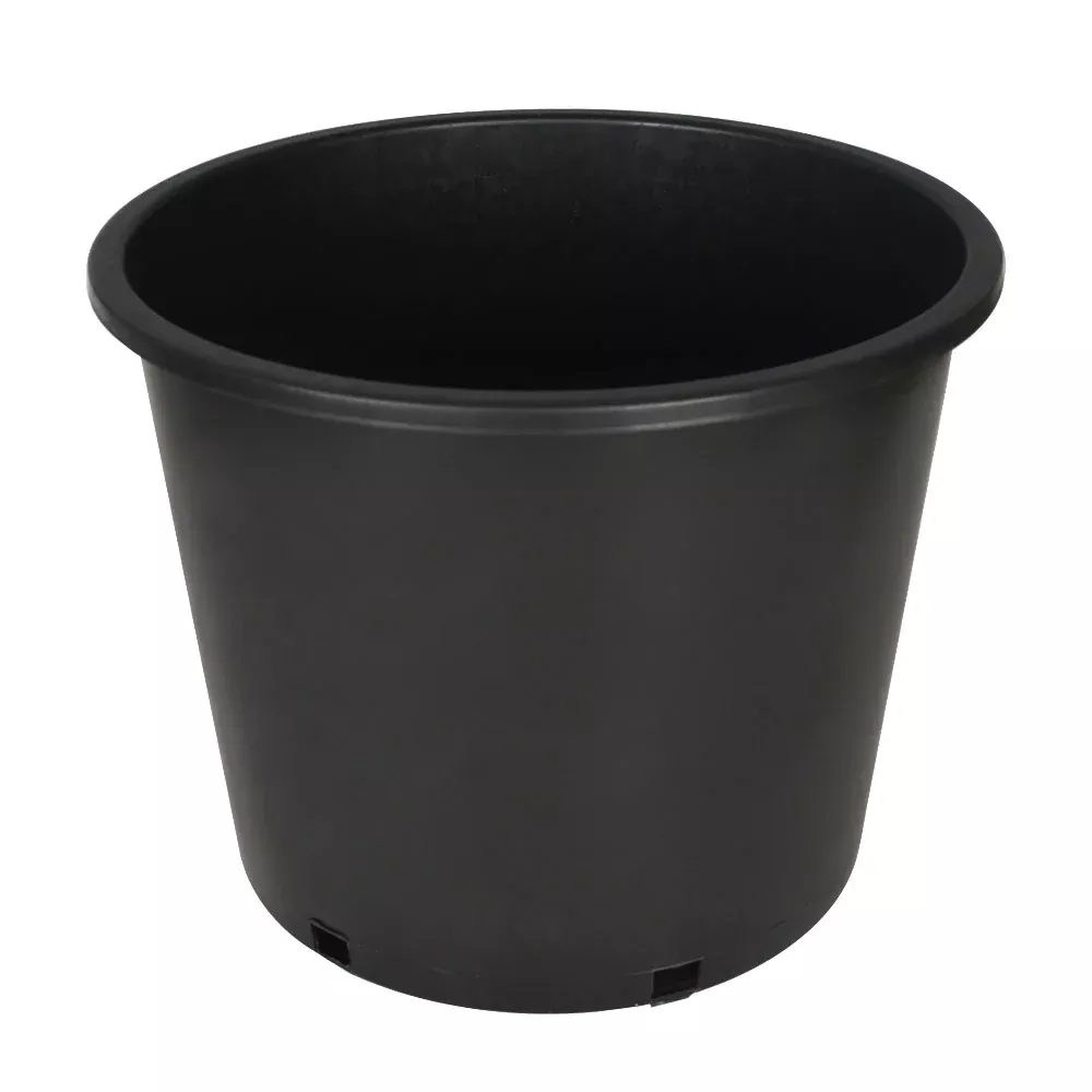 7 Gallon 10Pcs Black Plant Injection Molded Nursery Pot Container Premium