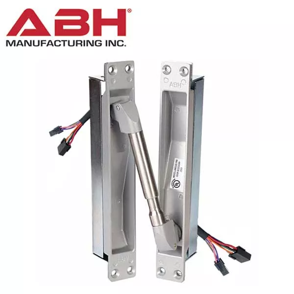 ABH - Electrical Power Transfer Unit - Concealed - Wire Connectors - 24ga- 6" - Satin Aluminum