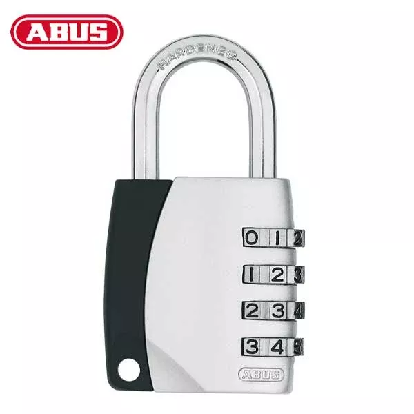 Abus - 155/40 C - Chrome - Side 4-Dial Resettable Padlock