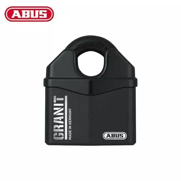 Abus - 37/80RK - Rekeyable Granit Series Steel Padlock - Black -3-1/8" Body Width