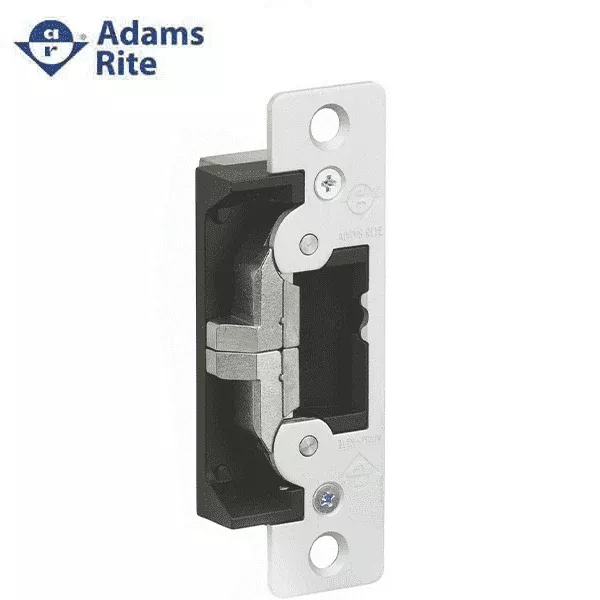 Adams Rite - 7440 - Electric Strike for Adams Rite Deadlatches & Cylindrical Locks - 1/2" to 5/8" Latchbolt - Satin Stainless - Fail Safe/Fail Secure - 12/24 VDC